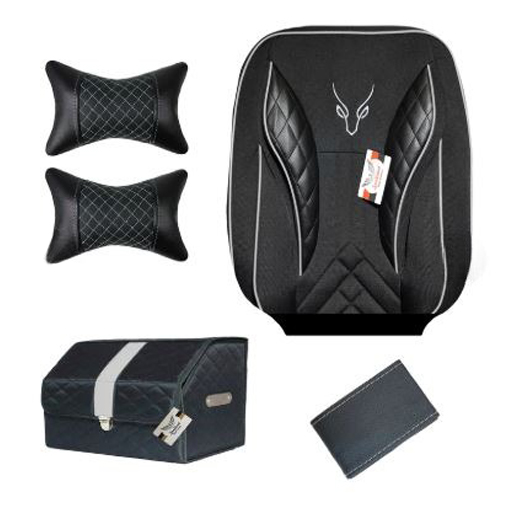 ست کامل روکش صندلی کوییک سوشیانت مدل تورنتو طوسی