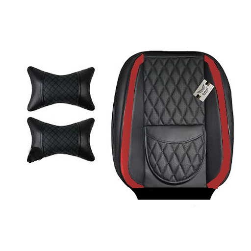 روکش صندلی کوییک سوشیانت مدل turin چرمی به همراه پشت گردنی مارون