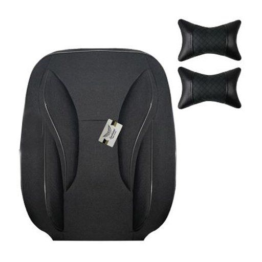 روکش صندلی کوییک سوشیانت مدل سناتور جودون به همراه پشت گردنی مشکی