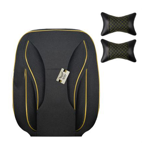 روکش صندلی کوییک سوشیانت مدل سناتور جودون به همراه پشت گردنی طلایی