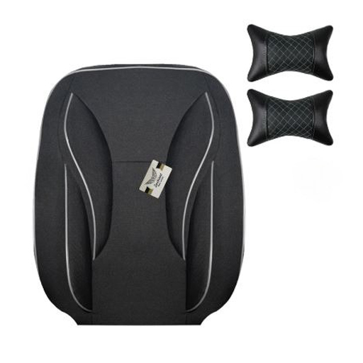 روکش صندلی کوییک سوشیانت مدل سناتور جودون به همراه پشت گردنی طوسی