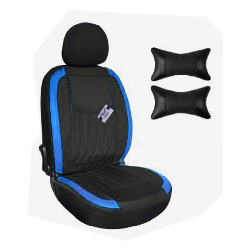 روکش صندلی کوییک سوشیانت مدل نیل جودون به همراه پشت گردنی آبی