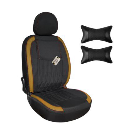 روکش صندلی کوییک سوشیانت مدل نیل جودون به همراه پشت گردنی قهوه ای