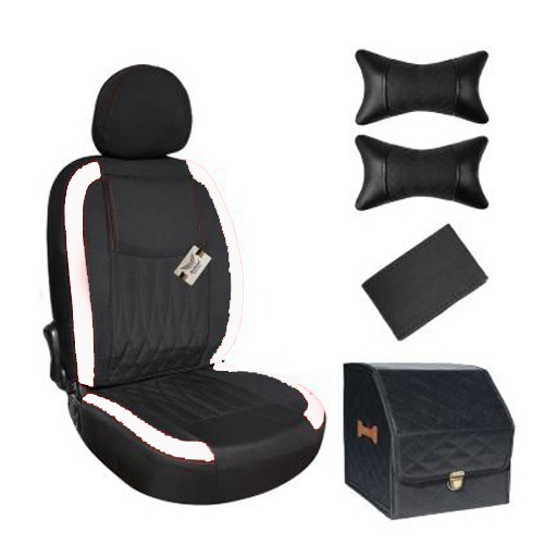 ست کامل روکش صندلی کوییک سوشیانت جودون مدل نیل سفید