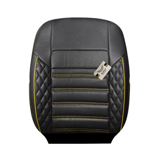روکش صندلی کوییک سوشیانت مدل سورنا چرمی زرد