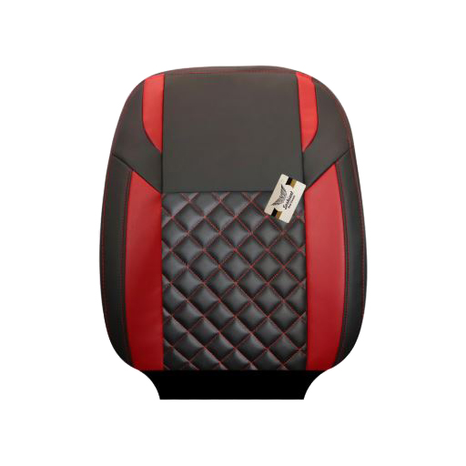 روکش صندلی پژو پارس سوشیانت مدل کاج چرمی قرمز
