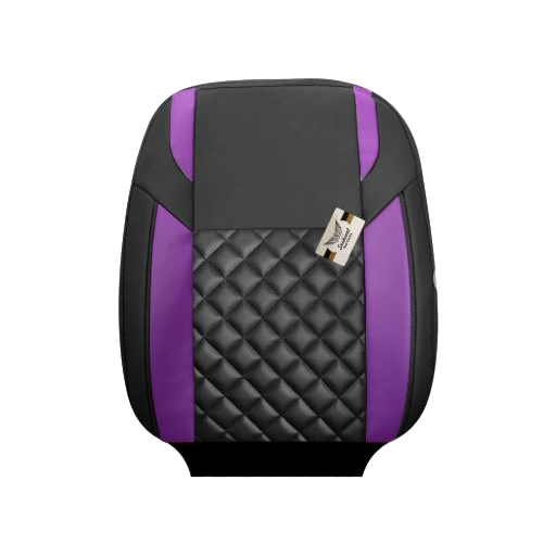 روکش صندلی پژو پارس سوشیانت مدل کاج چرمی بنفش