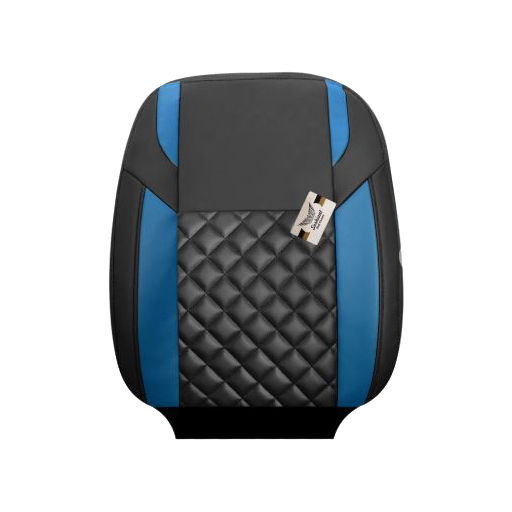 روکش صندلی پژو پارس سوشیانت مدل کاج چرمی آبی