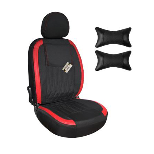 روکش صندلی پژو پارس سوشیانت مدل نیل جودون به همراه پشت گردنی قرمز