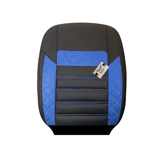 روکش صندلی پژو پارس سوشیانت مدل الوند چرمی آبی