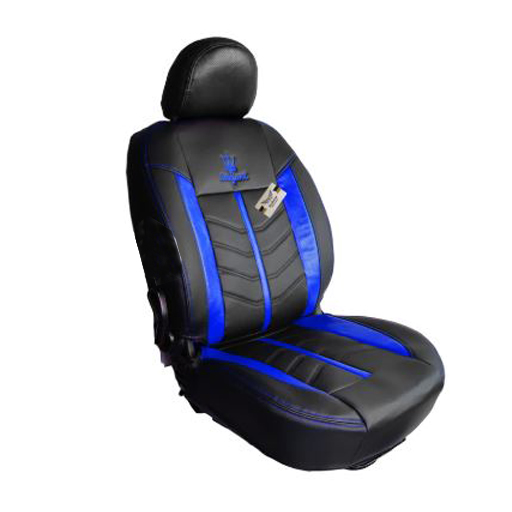 روکش صندلی پژو پارس سوشیانت مدل کویین چرمی آبی