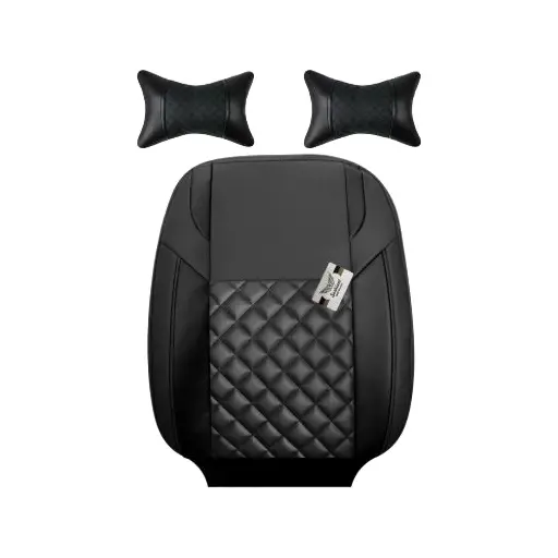 روکش صندلی تیبا 1 سوشیانت مدل کاج جودون به همراه پشت گردنی مشکی