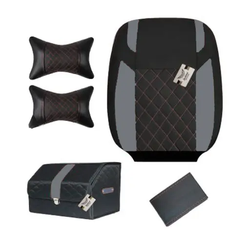 ست کامل صندلی تیبا 1 سوشیانت مدل کاج جودون طوسی