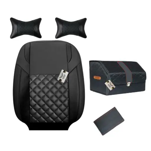 ست کامل صندلی تیبا 1 سوشیانت مدل کاج جودون مشکی