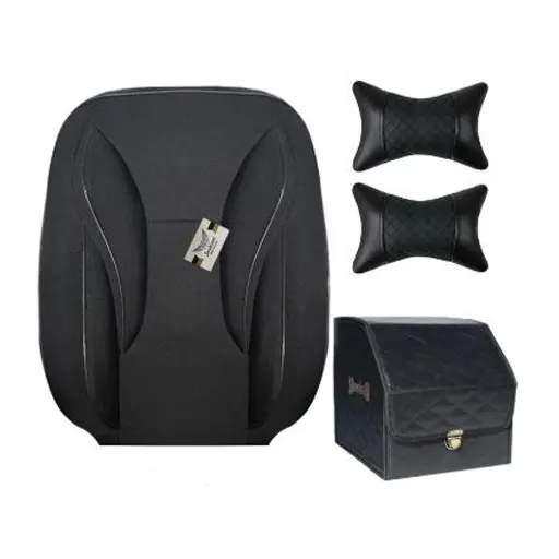 ست کامل روکش صندلی تیبا 1 سوشیانت مدل سناتور جودون مشکی