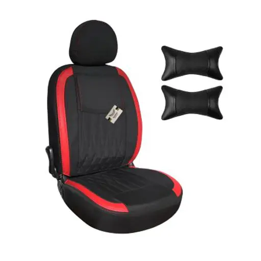 روکش صندلی تیبا 1 سوشیانت مدل نیل جودون به همراه پشت گردنی قرمز