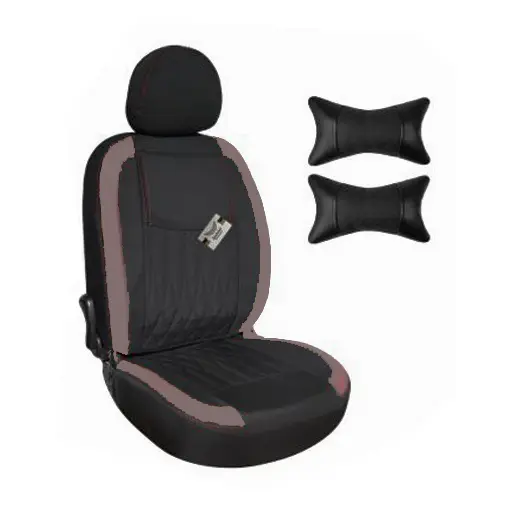 روکش صندلی تیبا 1 سوشیانت مدل نیل جودون به همراه پشت گردنی طوسی