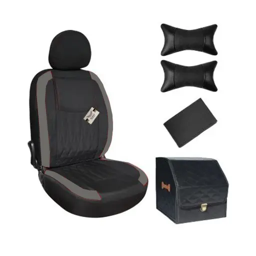 ست کامل روکش صندلی تیبا 1 سوشیانت مدل نیل جودون طوسی