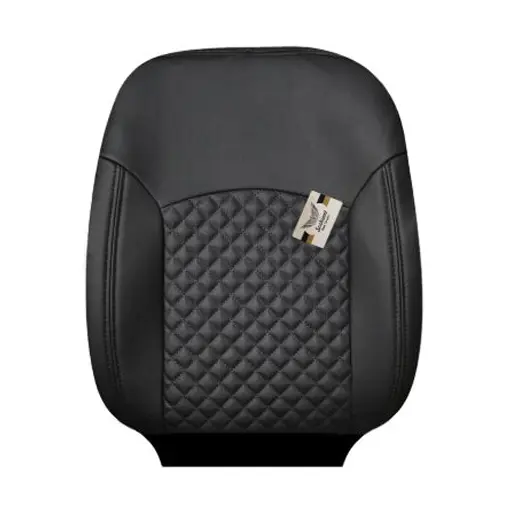 روکش صندلی تیبا 1 سوشیانت مدل خزر چرمی مشکی