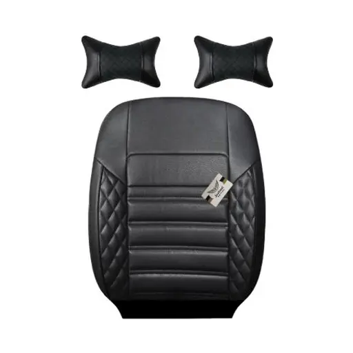 روکش صندلی تیبا 1 سوشیانت مدل سورنا چرمی به همراه پشت گردنی مشکی