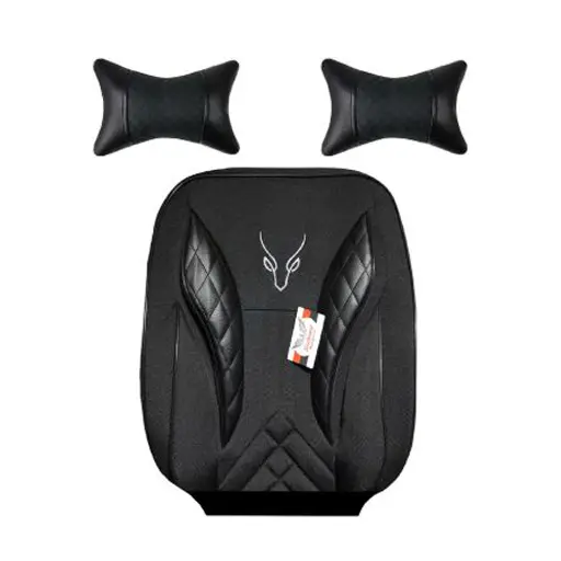 روکش صندلی تیبا 1 سوشیانت مدل تورنتو برزنتی به همراه پشت گردنی مشکی