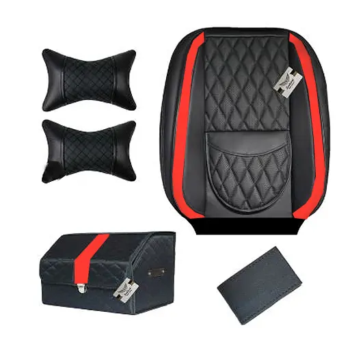 ست کامل روکش صندلی پژو 207 سوشیانت مدل turin قرمز