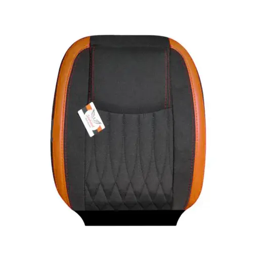 روکش صندلی پژو 207 سوشیانت مدل نیل چرمی قهوه ای شتری