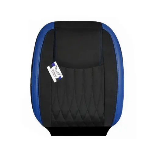 روکش صندلی پژو 207 سوشیانت مدل نیل چرمی آبی