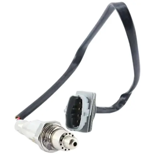 سنسور اکسیژن پایین پژو دنا EF7 NTK سوکت بیضی با ECU ME17 سیم طوسی