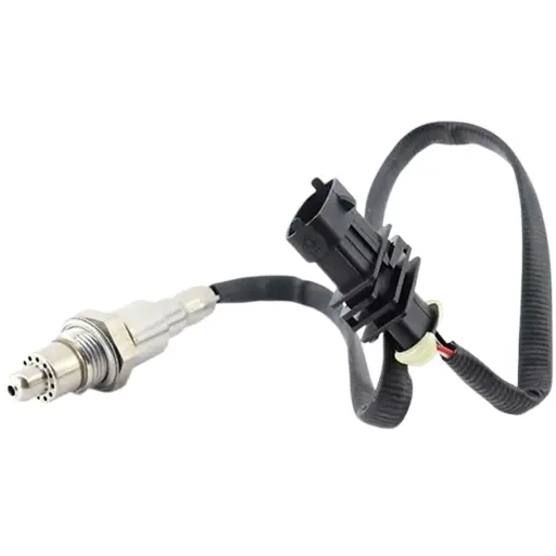 سنسور اکسیژن پایین پژو 207 بوش سوکت بیضی با ECU ME17 طرح اصلی سیم طوسی