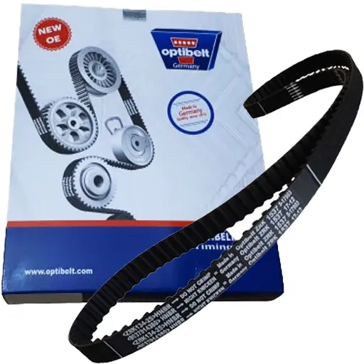 تسمه تایم 206 tu3 اپتی بلت 104 دندانه t2 کد 1917