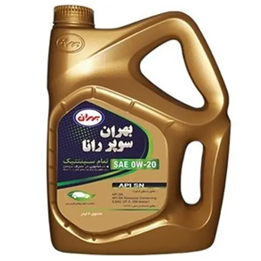 روغن موتور SN0W20 (بهران) پژو 405 ایساکو چهار لیتری 0770707602
