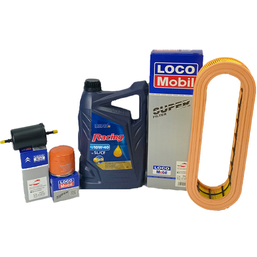 پکیج تعویض روغن تیبا ایرانول با صافی بنزین (استاندارد)