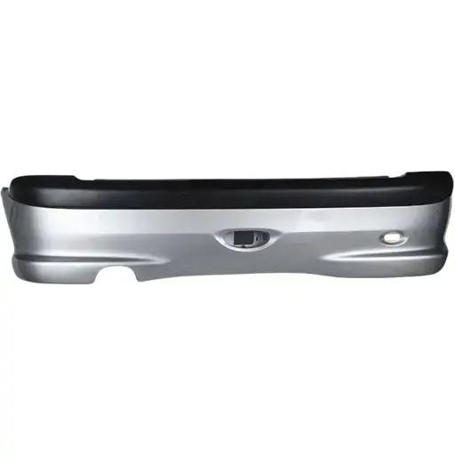 پوسته سپر عقب پژو 206 هاچبک مهرخواه کد 2126 نقره ای