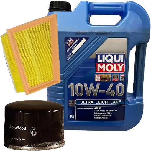 پکیج تعویض روغن ال90 لیکومولی_لوکوموبیل