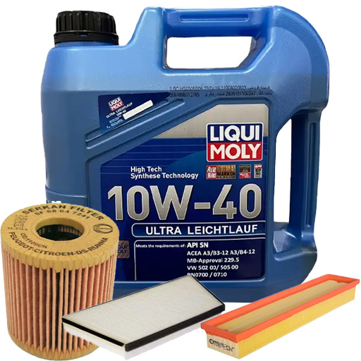 پکیج تعویض روغن پژو 206 تیپ 5 لیکومولی_سرکان