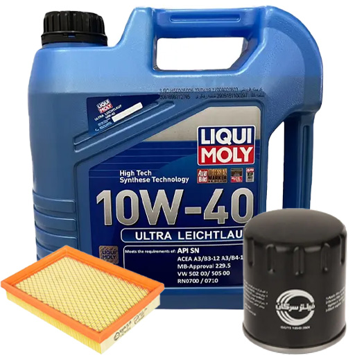 پکیج تعویض روغن پراید یورو 4 بعد از 93 لیکومولی-سرکان