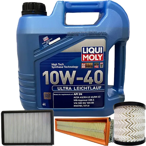 پکیج تعویض روغن پژو 206 تیپ 5 لیکومولی-لوکوموبیل