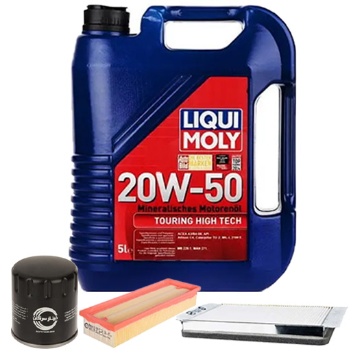 پکیج تعویض روغن پژو 405 لیکومولی-سرکان