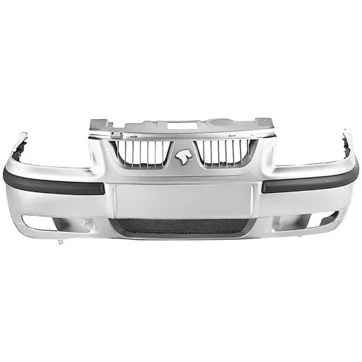 پوسته سپر جلو سمند se سرو صنعت سپاهان با جلو پنجره کد 7534 نقره ای