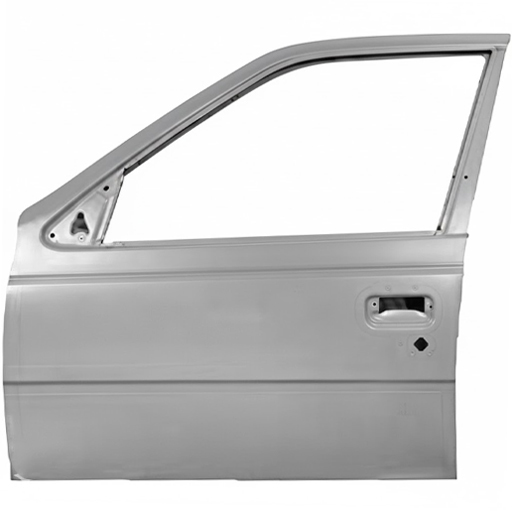 درب جلو پژو پارس ایساکو جدید بدون لولا خام (چپ) 0600110499