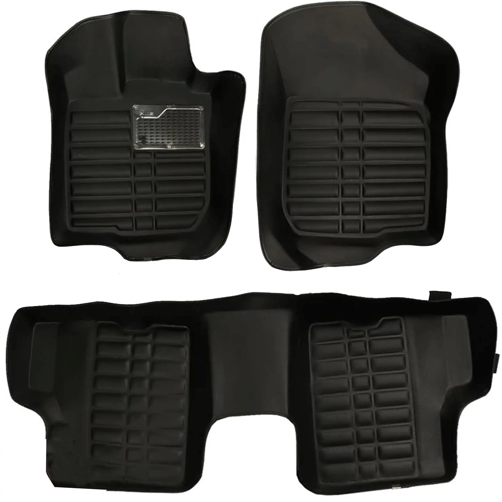 کفپوش پنج بعدی ال 90 pz چرمی مشکی