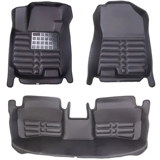 کفپوش پنج بعدی هیوندای i20 pz چرمی مشکی