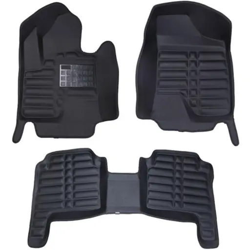 کفپوش پنج بعدی اپتیما pz چرمی مشکی