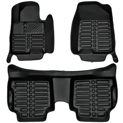 کفپوش پنج بعدی سوناتا yf pz چرمی مشکی