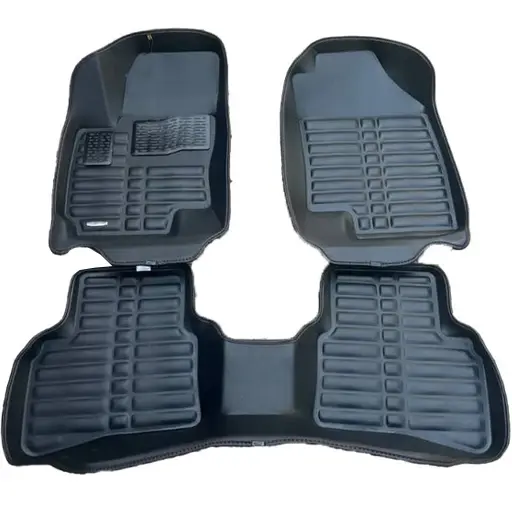 کفپوش پنج بعدی جک s3 pz چرمی مشکی