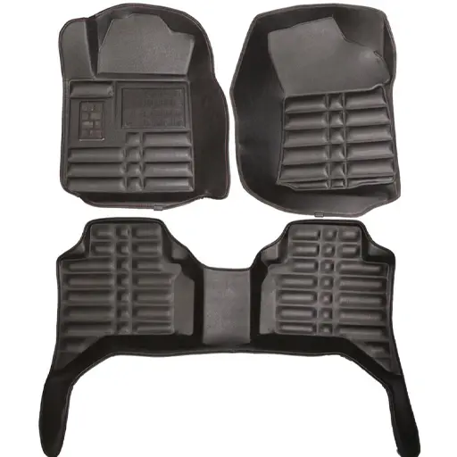 کفپوش پنج بعدی کی ام سی t8 pz چرمی مشکی