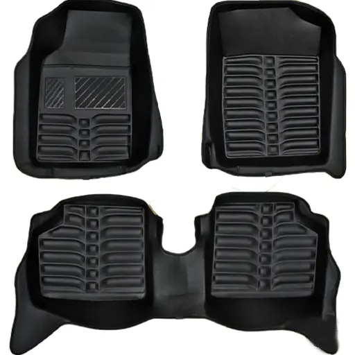 کفپوش پنج بعدی زانتیا pz چرمی مشکی