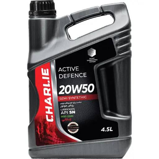 روغن موتور چارلی 20w50 sn چهار و نیم لیتری