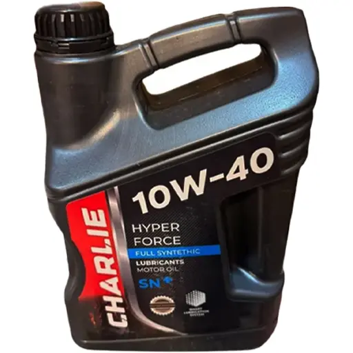 روغن موتور چارلی +10w40 sn سه و نیم لیتری